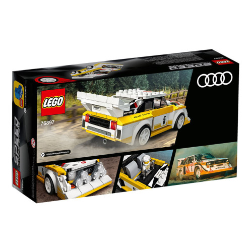 Конструктор LEGO Audi Sport Quattro S1 250 деталей (76897) - изображение 4