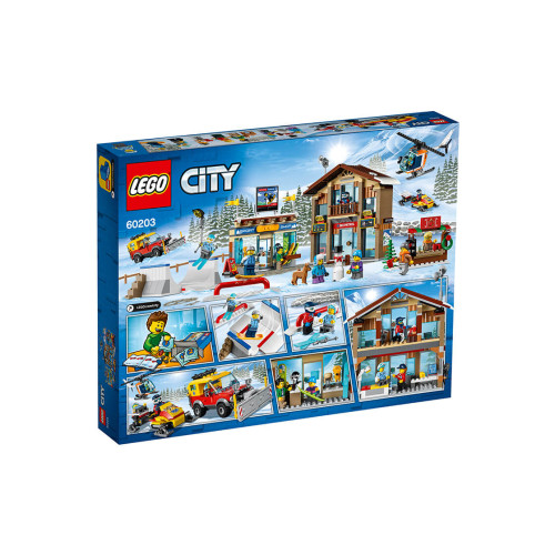 Конструктор LEGO Гірськолижний курорт 806 деталей (60203) - изображение 10