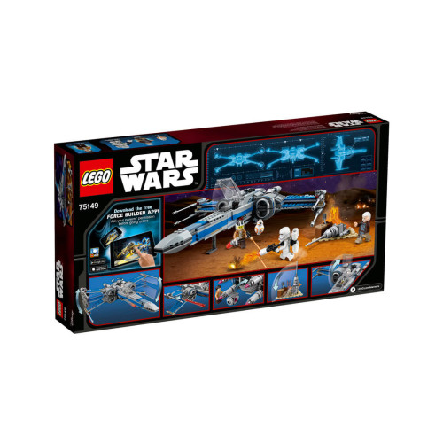 Конструктор LEGO Винищувач Опору X-Wing 740 деталей (75149) - изображение 6