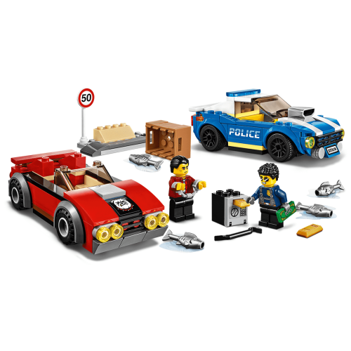 Конструктор LEGO Арешт на шосе 185 деталей (60242) - изображение 4