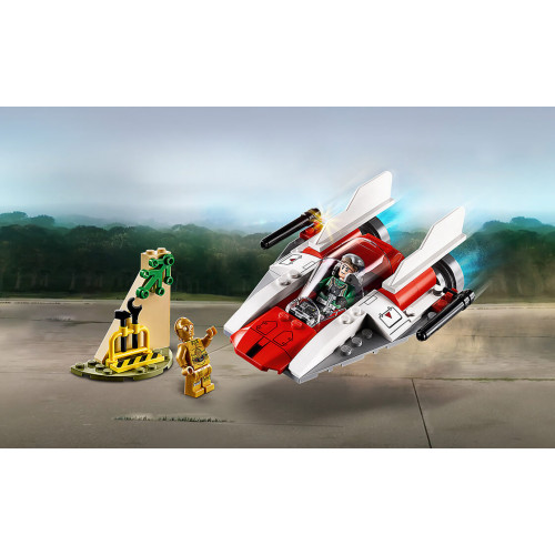 Конструктор LEGO Зоряний винищувач типу A 62 деталей (75247) - изображение 4