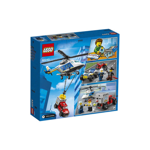 Конструктор LEGO Погоня на поліцейському вертольоті 212 деталей (60243) - изображение 6