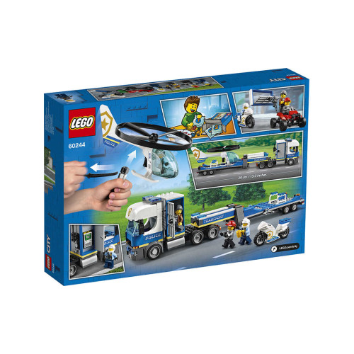 Конструктор LEGO Поліцейський вертолітний транспорт 317 деталей (60244) - изображение 2