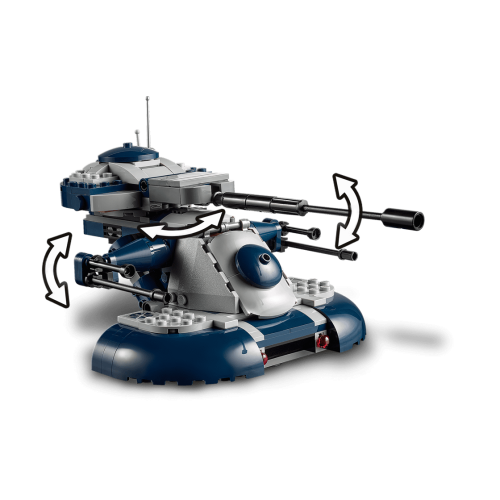 Конструктор LEGO Броньований штурмовий танк (AAT) 286 деталей (75283) - изображение 9