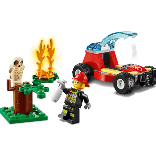 Конструктор LEGO Лісові пожежні 84 деталей (60247) - изображение 3