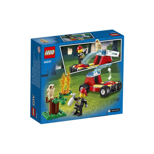 Конструктор LEGO Лісові пожежні 84 деталей (60247) - изображение 5