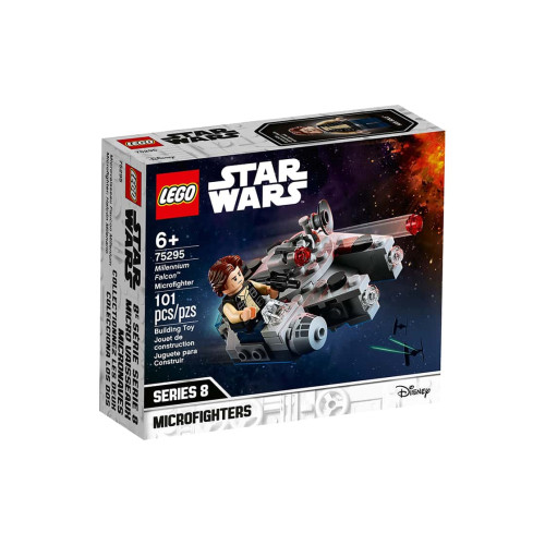 Конструктор LEGO Мікровинищувач «Тисячолітній Сокіл» 101 деталей (75295)