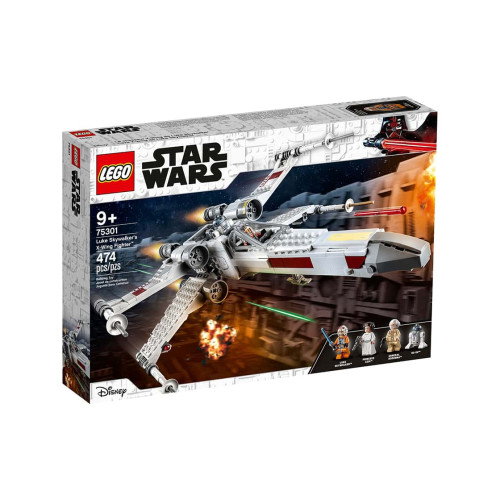 Конструктор LEGO Винищувач X-wing Люка Скайвокера 474 деталей (75301)