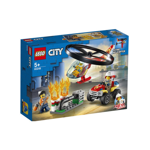 Конструктор LEGO Пожежний рятувальний вертоліт 93 деталей (60248)