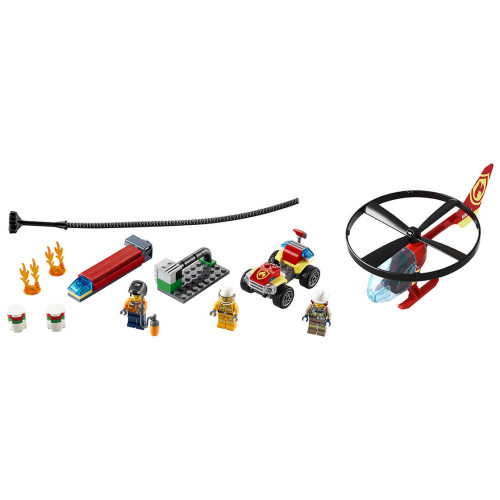 Конструктор LEGO Пожежний рятувальний вертоліт 93 деталей (60248) - изображение 2