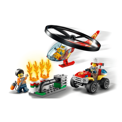 Конструктор LEGO Пожежний рятувальний вертоліт 93 деталей (60248) - изображение 3