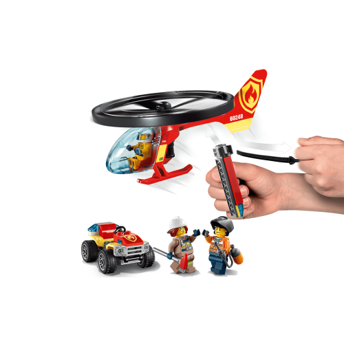 Конструктор LEGO Пожежний рятувальний вертоліт 93 деталей (60248) - изображение 4
