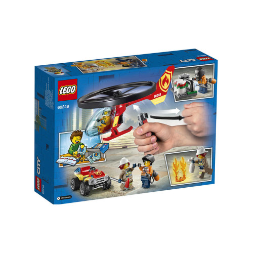 Конструктор LEGO Пожежний рятувальний вертоліт 93 деталей (60248) - изображение 7