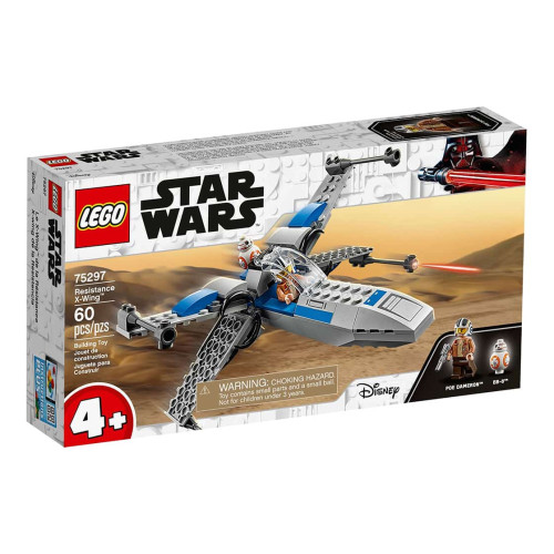 Конструктор LEGO Винищувач Опору X-Wing 60 деталей (75297)