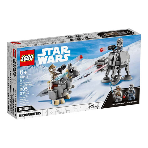 Конструктор LEGO Мікровинищувачі: AT-AT проти тонтона 205 деталей (75298)