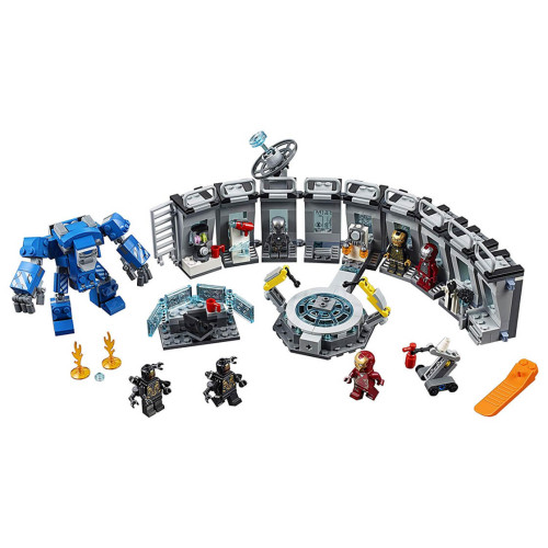 Конструктор LEGO Зал з костюмами Залізної Людини 524 деталей (76125) - изображение 2
