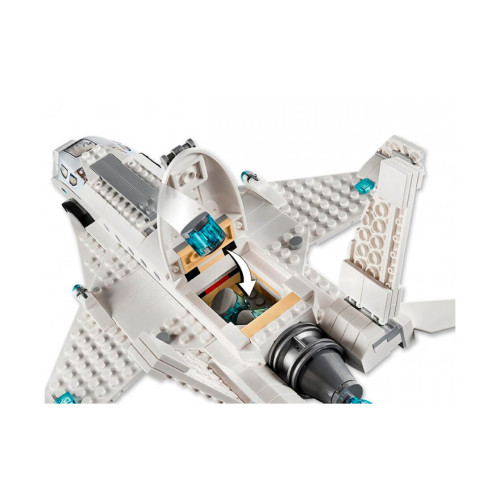 Конструктор LEGO Старк-джет і напад дрона 504 деталей (76130) - изображение 7