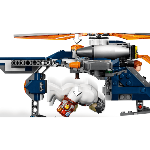 Конструктор LEGO Порятунок Халка на вертольоті 482 деталей (76144) - изображение 4