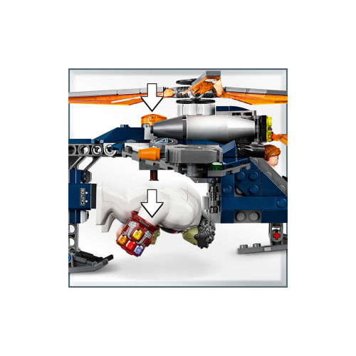 Конструктор LEGO Порятунок Халка на вертольоті 482 деталей (76144) - изображение 6