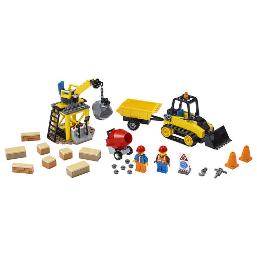 Конструктор LEGO Будівельний бульдозер 126 деталей (60252) - изображение 2