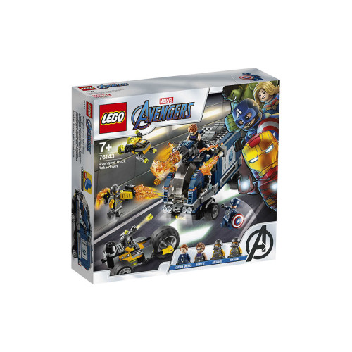 Конструктор LEGO Месники: Напад на вантажівку 477 деталей (76143)