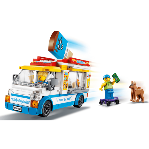 Конструктор LEGO Вантажівка морозивника 200 деталей (60253) - изображение 5
