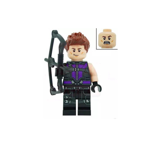 Конструктор LEGO Hawkeye - Black and Dark Purple Suit 1 деталей (sh302) - изображение 2
