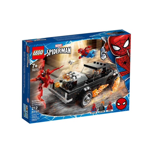 Конструктор LEGO Людина-Павук і Примарний Вершник проти Карнажа 212 деталей (76173)