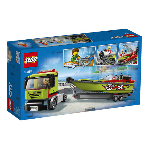 Конструктор LEGO Транспортувальник швидкісних катерів 238 деталей (60254) - изображение 2