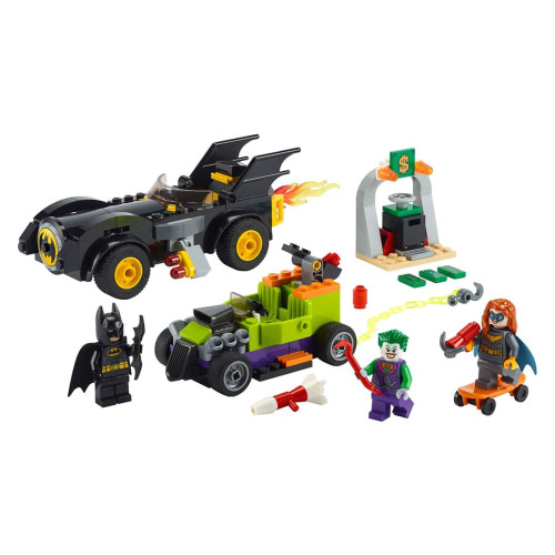 Конструктор LEGO Бетмен проти Джокера: погоня на бетмобілі 136 деталей (76180) - изображение 3