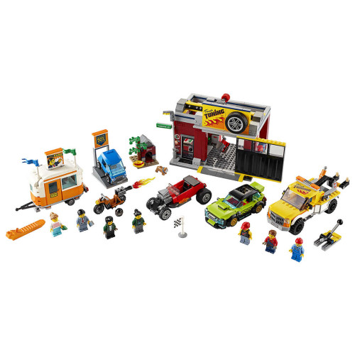 Конструктор LEGO Тюнінг-майстерня 897 деталей (60258) - изображение 5