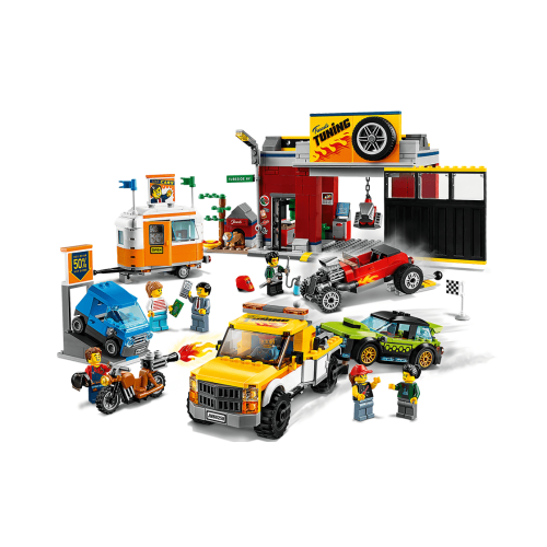 Конструктор LEGO Тюнінг-майстерня 897 деталей (60258) - изображение 6
