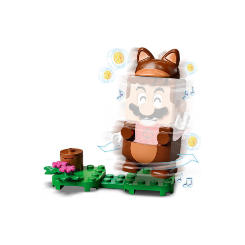 Конструктор LEGO Маріо-танукі. Бонусний костюм 13 деталей (71385) - изображение 4