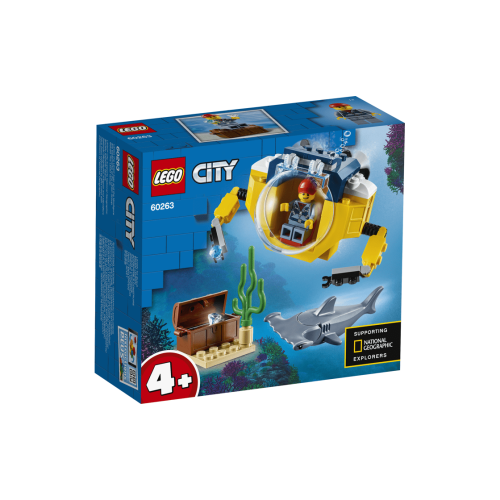 Конструктор LEGO Міні-субмарина 41 деталей (60263)