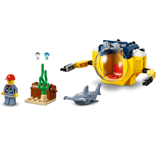 Конструктор LEGO Міні-субмарина 41 деталей (60263) - изображение 4