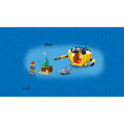 Конструктор LEGO Міні-субмарина 41 деталей (60263) - изображение 5