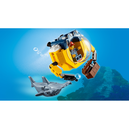 Конструктор LEGO Міні-субмарина 41 деталей (60263) - изображение 6