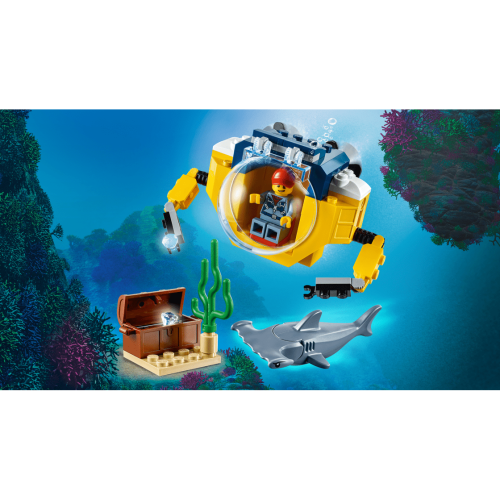 Конструктор LEGO Міні-субмарина 41 деталей (60263) - изображение 7