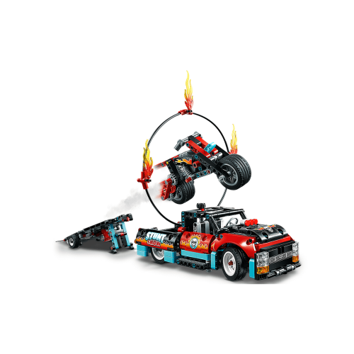 Конструктор LEGO Шоу трюків на вантажівках і мотоциклах 610 деталей (42106) - изображение 3