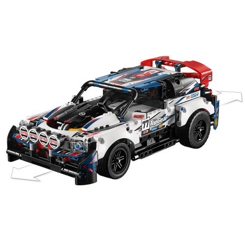 Конструктор LEGO Гоночний автомобіль Top Gear на управлінні 463 деталей (42109) - изображение 9