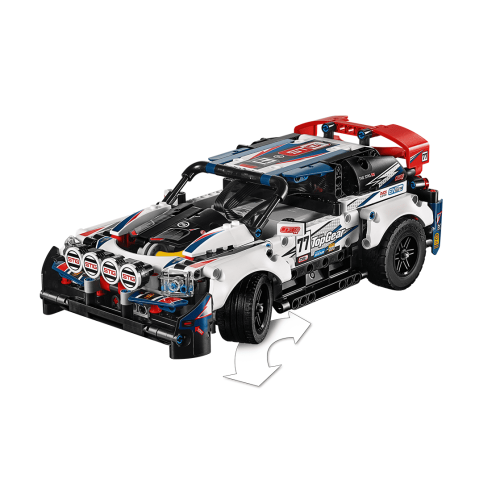 Конструктор LEGO Гоночний автомобіль Top Gear на управлінні 463 деталей (42109) - изображение 10