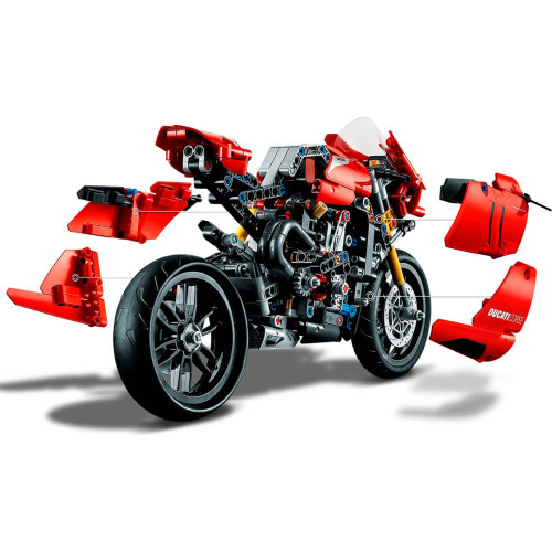 Конструктор LEGO Ducati Panigale V4 R 646 деталей (42107) - изображение 5