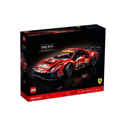 Конструктор LEGO Ferrari 488 GTE “AF Corse #51” 1677 деталей (42125)