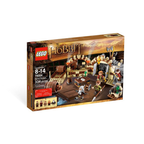 Конструктор LEGO Втеча в винних бочках 334 деталей (79004)