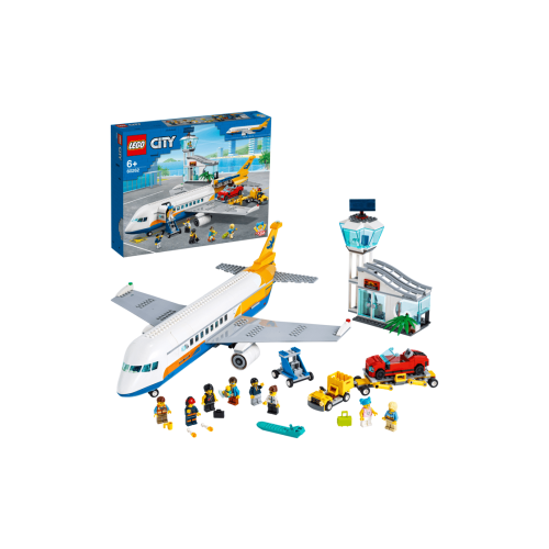 Конструктор LEGO Пасажирський літак 669 деталей (60262)