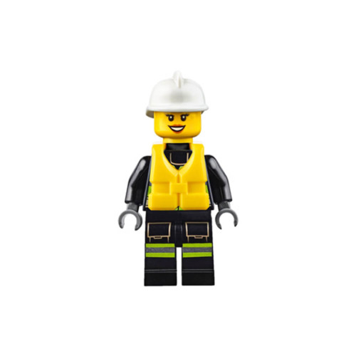 Конструктор LEGO Fire - Reflective Stripes with Utility Belt and Flashlight 1 деталей (cty0650)