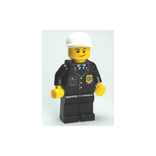 Конструктор LEGO Police - City Suit with Blue Tie and Badge 1 деталей (cty0199)